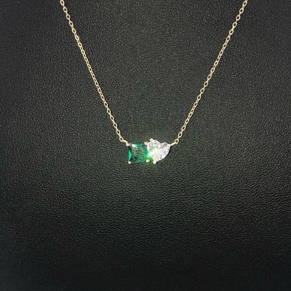 2 Stone Duo Necklace - Picture 6 of 10